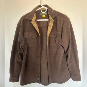 Brown Cabela’s shacket.